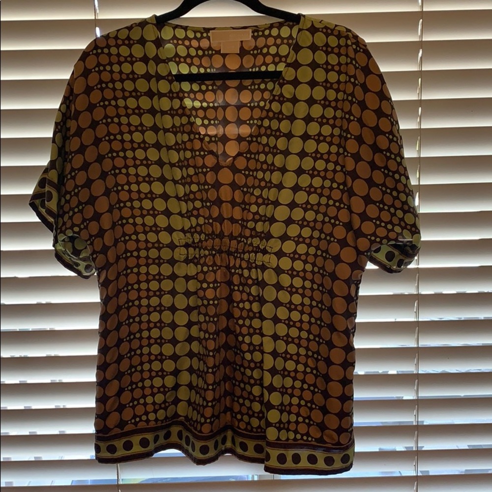 Michael Kors V Neck Blouse